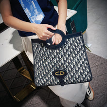 Load image into Gallery viewer, Christian Dior Oblique Fold Over Clutch TWS