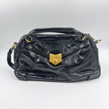 Load image into Gallery viewer, Yves Saint Laurent Black Patent Leather Bag TWS