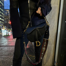 Load image into Gallery viewer, Christian Dior Goat Leather Mini Saddle Bag TWS