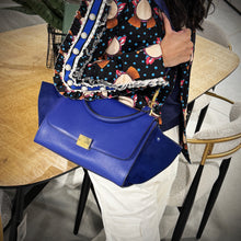 Load image into Gallery viewer, Celine Medium Calfskin & Suede Leather Trapeze bag TWS