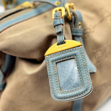 Load image into Gallery viewer, Prada Logo Jacquard Bauletto Bag TWS