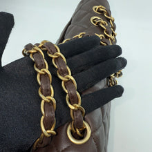 Load image into Gallery viewer, Chanel Brown Lambskin Jumbo Classic Flap Bag TWS