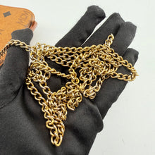 Load image into Gallery viewer, MCM Brown Visetos Leather Chain Crossbody