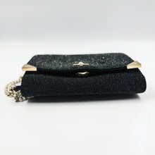Load image into Gallery viewer, Vivienne Westwood Black Glitter Bag TWS