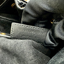 Load image into Gallery viewer, Saint Laurent Snakeskin Studded Anja Bucket Bag