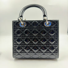 Load image into Gallery viewer, Christian Dior LadyDior Medium Patent leather Bag TWS
