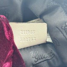 Load image into Gallery viewer, Gucci white leather studded Babouska heart hobo TWS