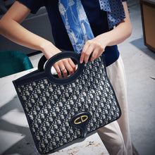 Load image into Gallery viewer, Christian Dior Oblique Fold Over Clutch TWS