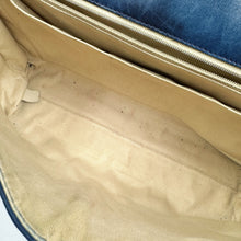 Load image into Gallery viewer, Chanel Quilted In the Business navy blue patent leather Flap bag TWS