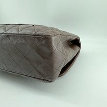 Load image into Gallery viewer, Chanel Brown Lambskin Jumbo Classic Flap Bag TWS