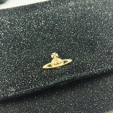 Load image into Gallery viewer, Vivienne Westwood Black Glitter Bag TWS