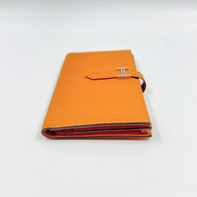Load image into Gallery viewer, Hermes Bearn Soufflet Bi-fold Long Wallet TWS