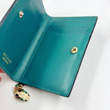 Load image into Gallery viewer, Bvlgari Serpenti Forever Folded Card Holder