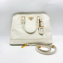 Load image into Gallery viewer, Prada Saffiano Lux Open Promenade Dome Tote TWS