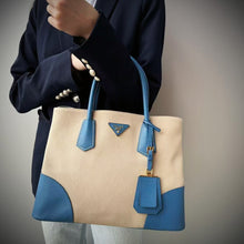 Load image into Gallery viewer, Prada Canvas Canapa Double Bag TWS