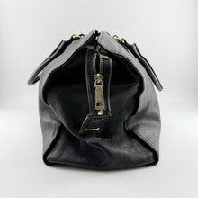 Load image into Gallery viewer, Yves Saint Laurent Black Lambskin Cabas Handbag