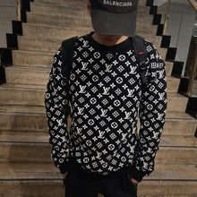 Load image into Gallery viewer, Louis Vuitton LV Monogram Jacquard Crewneck TWS