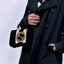 Load image into Gallery viewer, Gucci Velvet Interlocking GG Handbags TWS