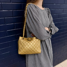 Load image into Gallery viewer, Chanel Limited Edition Crystal CC Logo Shoulder Bag