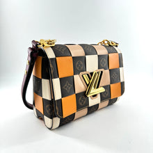 Load image into Gallery viewer, Louis Vuitton Calfskin Monogram Check Twist MM Bag