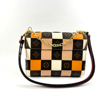Load image into Gallery viewer, Louis Vuitton Calfskin Monogram Check Twist MM Bag