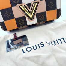 Load image into Gallery viewer, Louis Vuitton Calfskin Monogram Check Twist MM Bag