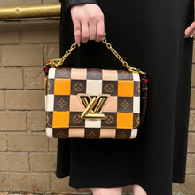Load image into Gallery viewer, Louis Vuitton Calfskin Monogram Check Twist MM Bag