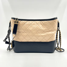 Load image into Gallery viewer, Chanel Beige&Black Gabrielle Hobo Bag TWS