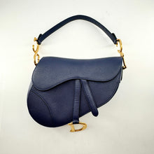 Load image into Gallery viewer, Dior SADDLE BAG Navy TWS