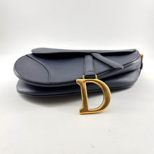 Load image into Gallery viewer, Dior SADDLE BAG Navy TWS
