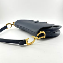 Load image into Gallery viewer, Dior SADDLE BAG Navy TWS
