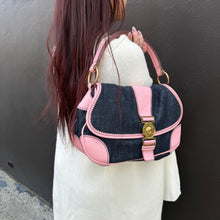 Load image into Gallery viewer, Miu Miu Denim Hobo Bag