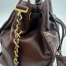 Load image into Gallery viewer, Chanel Vintage CC Drawstring Bucket Bag Small Year 1995 (Dust Bag)