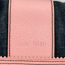 Load image into Gallery viewer, Miu Miu Denim Hobo Bag