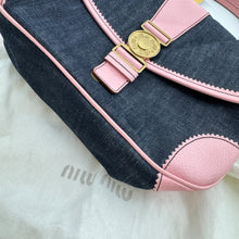 Load image into Gallery viewer, Miu Miu Denim Hobo Bag