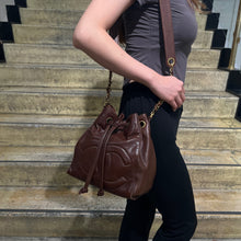 Load image into Gallery viewer, Chanel Vintage CC Drawstring Bucket Bag Small Year 1995 (Dust Bag)