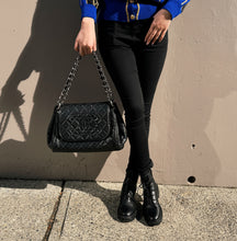 Load image into Gallery viewer, Chanel Caviar Quilted Timeless Accordion Flap Black TWS