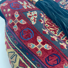 Load image into Gallery viewer, Gucci Run-way Python Large Babouska Indy Applique Shoulder Bag