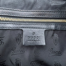 Load image into Gallery viewer, Gucci Run-way Python Large Babouska Indy Applique Shoulder Bag