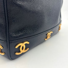 Load image into Gallery viewer, Chanel Caviar Leather Triple Shoulder Bag