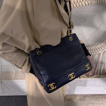 Load image into Gallery viewer, Chanel Caviar Leather Triple Shoulder Bag