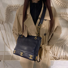 Load image into Gallery viewer, Chanel Caviar Leather Triple Shoulder Bag