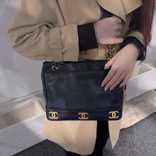 Load image into Gallery viewer, Chanel Caviar Leather Triple Shoulder Bag