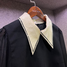 Load image into Gallery viewer, Miumiu Sequin Black and White Dress