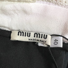 Load image into Gallery viewer, Miumiu Sequin Black and White Dress