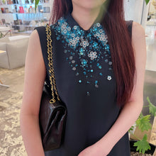 Load image into Gallery viewer, Miu Miu Sequin Navy dress