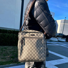 Load image into Gallery viewer, Gucci Monogram Messenger Bag TWS