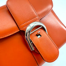 Load image into Gallery viewer, Delvaux Brillant MM Mandarine Handbag