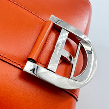 Load image into Gallery viewer, Delvaux Brillant MM Mandarine Handbag
