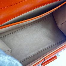 Load image into Gallery viewer, Delvaux Brillant MM Mandarine Handbag